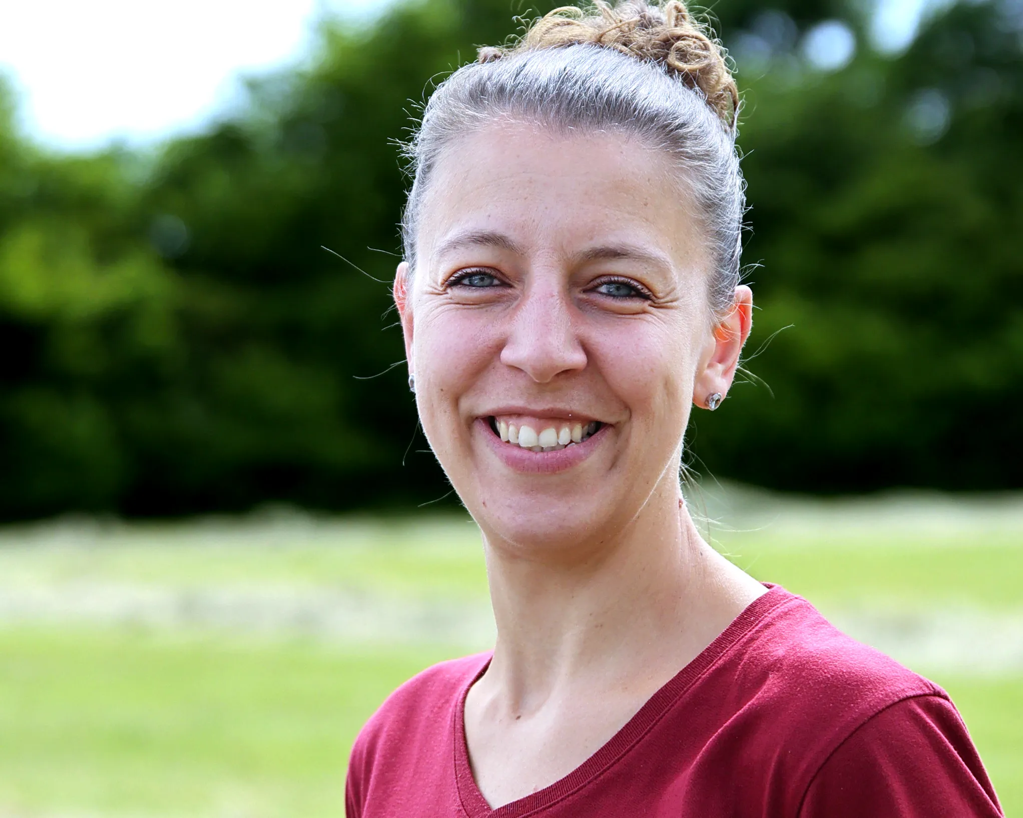 Jeanine Nikolaus ist Sprechstundenhilfe bei der Tierarztpraxis Wurmberg